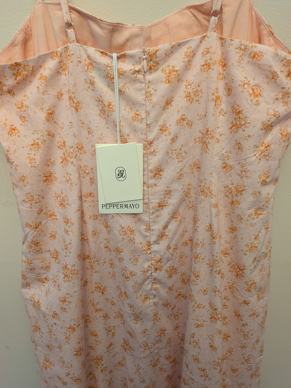 Peppermayo Floral Corset Bustier Maxi Dress NWT L - Picture 4 of 13